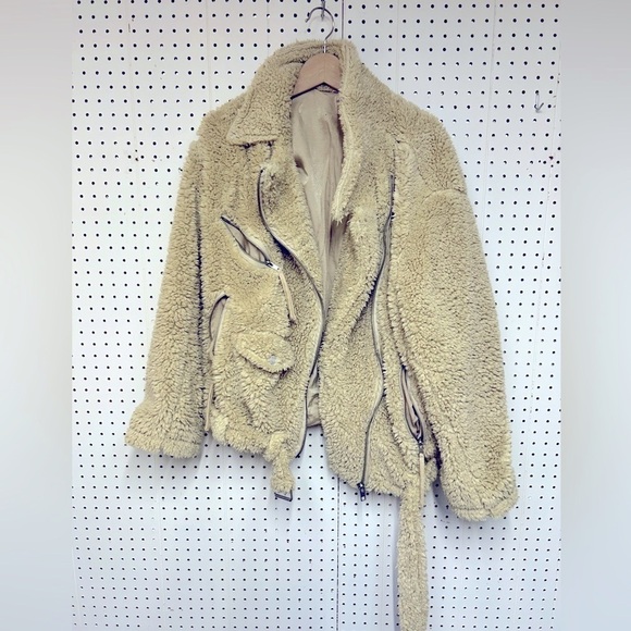 Free People So Cozy Slouchy Moto Jacket - Picture 2 of 6